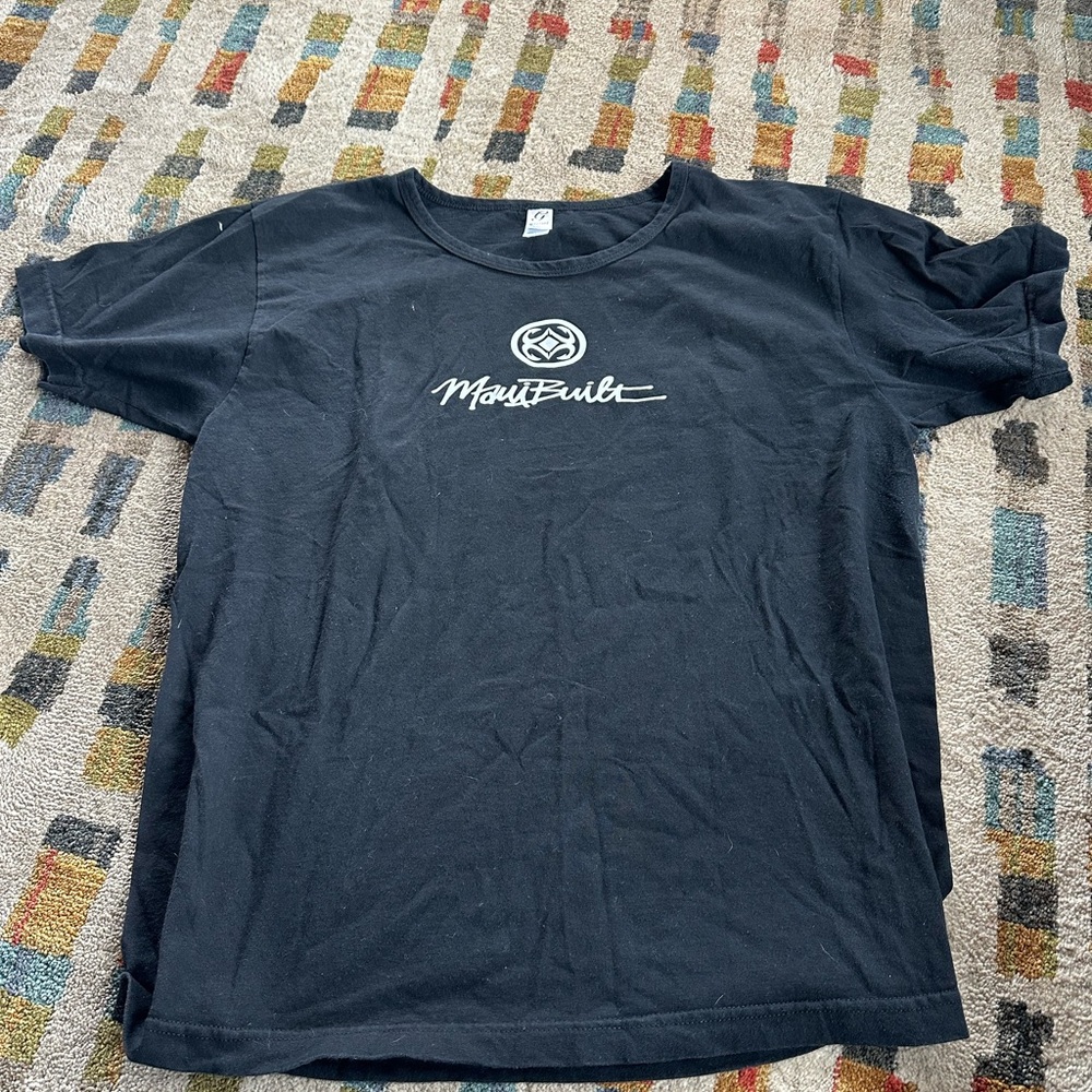 Women’s Large Mauibuilt Black T-Shirt